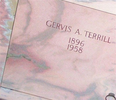 Gervis A Terrill on Sysoon