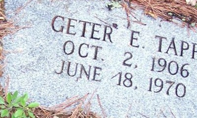 Geter E. Tapp on Sysoon