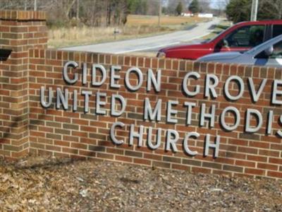 Gideon Grove United Methodist Church Cemetery on Sysoon