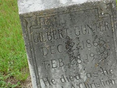 Gilbert Gunter on Sysoon