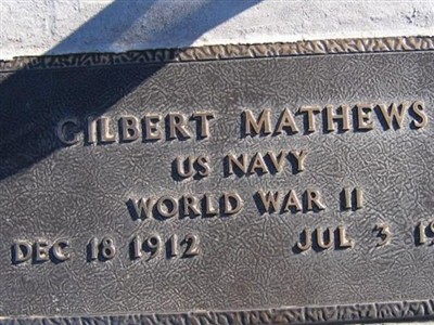 Gilbert Mathews on Sysoon