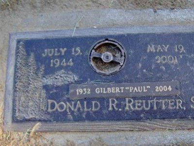 Gilbert Paul Reutter on Sysoon