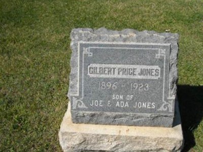 Gilbert Price Jones on Sysoon