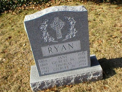 Gilbert Ryan, Sr on Sysoon