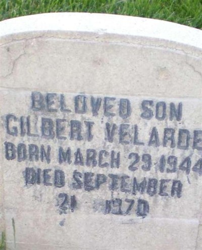 Gilbert Velarde on Sysoon