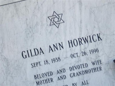 Gilda Ann Horwick on Sysoon