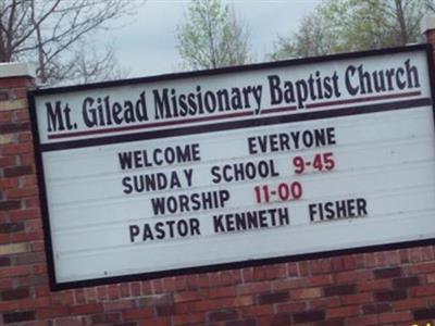 Mount Gilead Missionary Baptist Church and Cemeter on Sysoon