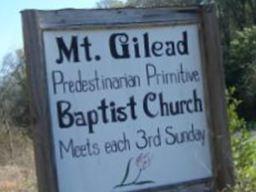 Mount Gilead Primitive Church Cemetery on Sysoon