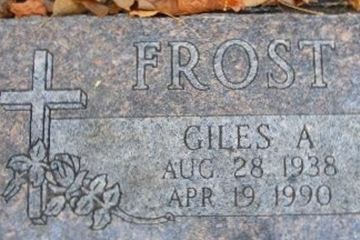 Giles A. Frost on Sysoon