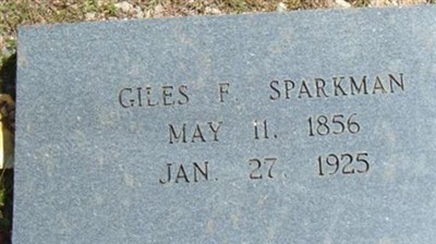 Giles F. Sparkman on Sysoon