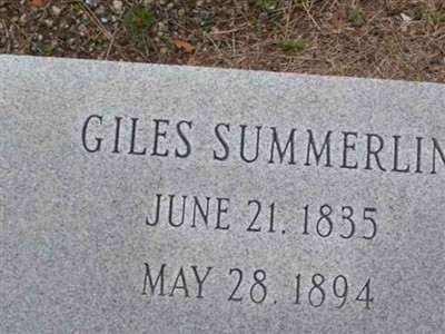 Giles Summerlin on Sysoon