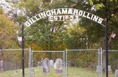 Gillingham & Rollins Cemetery on Sysoon