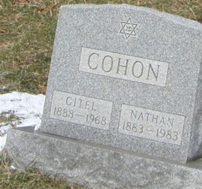 Gitel Cohon on Sysoon