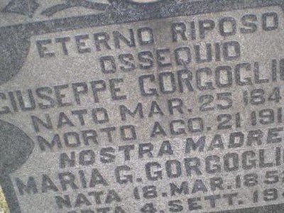 Giuseppe Gorcogliode on Sysoon