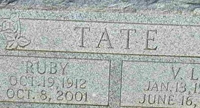 Gladas Ruby Woods Tate on Sysoon