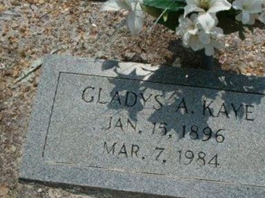 Gladys A. Kaye on Sysoon