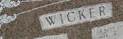 Gladys Epting Wicker on Sysoon