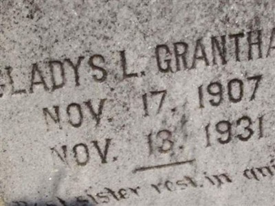 Gladys L. Grantham on Sysoon