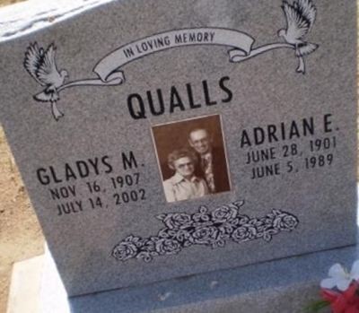 Gladys M Qualls on Sysoon