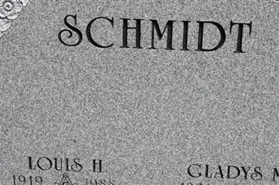 Gladys M. Schmidt on Sysoon
