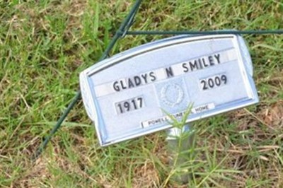 Gladys Nichols Smiley on Sysoon