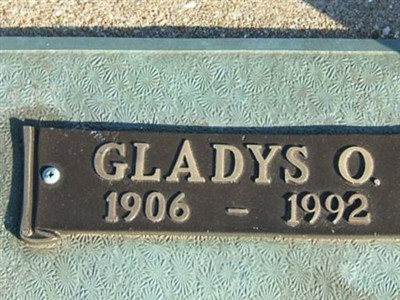 Gladys O Parsons Meeker on Sysoon