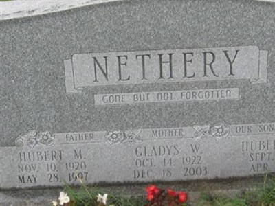 Gladys W. Nethery on Sysoon