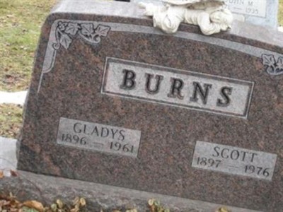 Glayds G Grubbs Burns on Sysoon