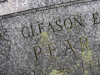 Gleason E. Pear on Sysoon