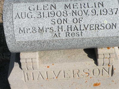 Glen Merlin Halverson on Sysoon