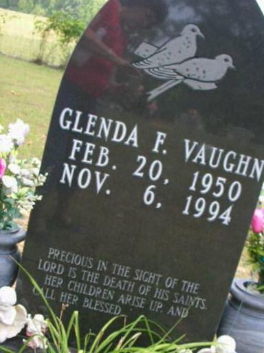 Glenda F Vaughn on Sysoon