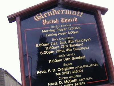 Glendermott Parish Church of Ireland Cemetery, Chu on Sysoon