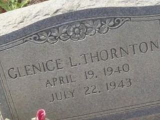 Glenice L Thornton on Sysoon