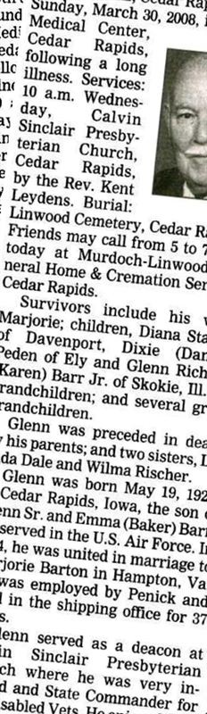 Glenn R. Barr on Sysoon