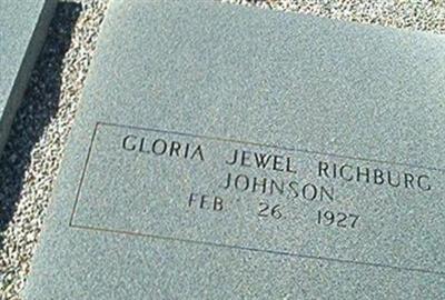 Gloria Jewel Richburg Johnson on Sysoon