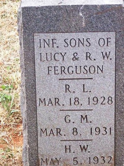 G M Ferguson on Sysoon