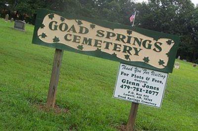 Goad Springs Cemetery on Sysoon