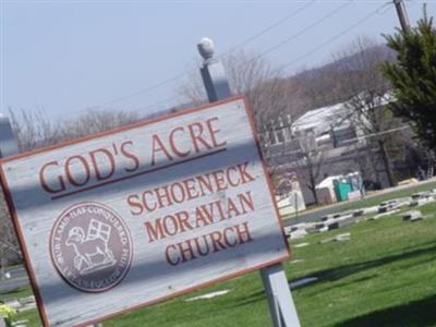God's Acre Schoeneck Moravian Cemetery on Sysoon