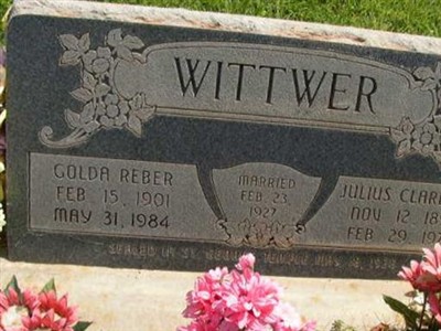 Golda Reber Wittwer on Sysoon