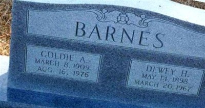 Goldie A. Barnes on Sysoon