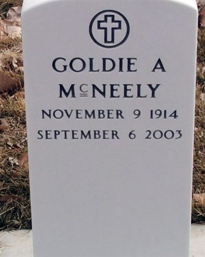 Goldie A. McNeely on Sysoon
