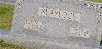 Goldie E Walker Blaylock on Sysoon