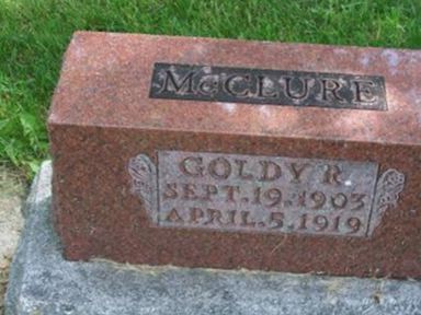 Goldy R. McClure on Sysoon