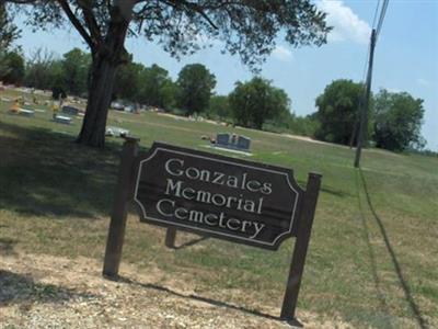 Gonzales Memorial Cemetery on Sysoon