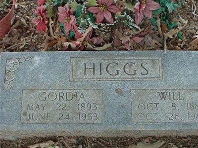 Gordia Higgs on Sysoon