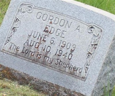 Gordon A Edge on Sysoon