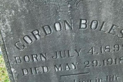 Gordon Boles on Sysoon