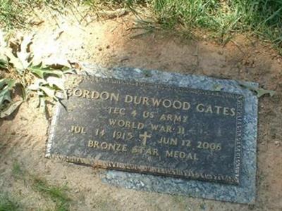 Gordon Durwood Gates on Sysoon