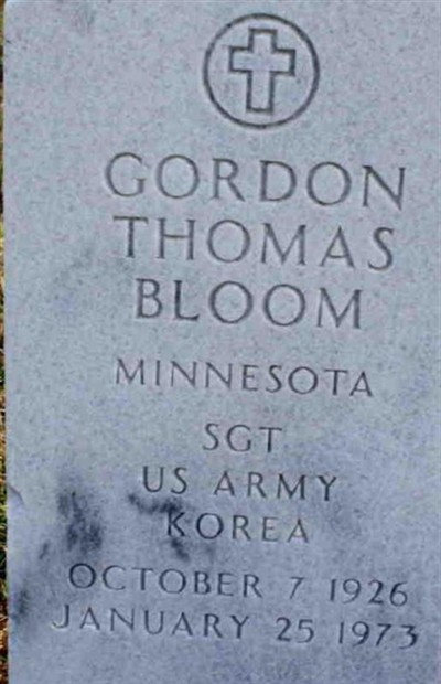 Gordon Thomas Bloom on Sysoon