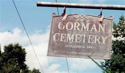 Gorman Cemetery on Sysoon